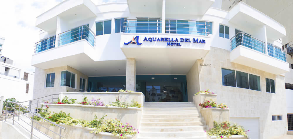 Hotel Aquarella Del Mar Santa Marta  Eksteriør bilde